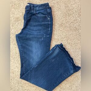 Route 66 Vintage Flare Leg Jeans w/ buckle back soo cool